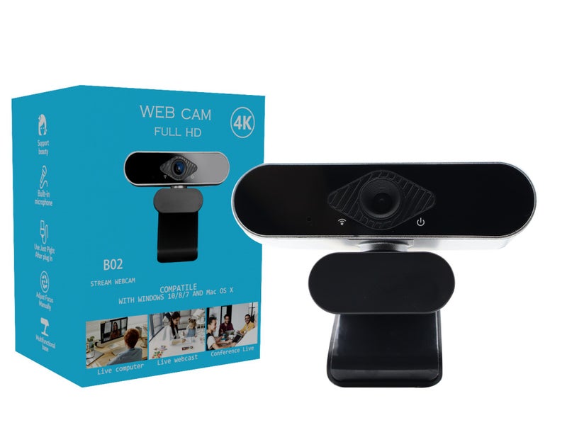 Spot 1080P 4K Hd Computer Usb Network Camera Live Video Conferencing Driver-Free Webcam - Image 1
